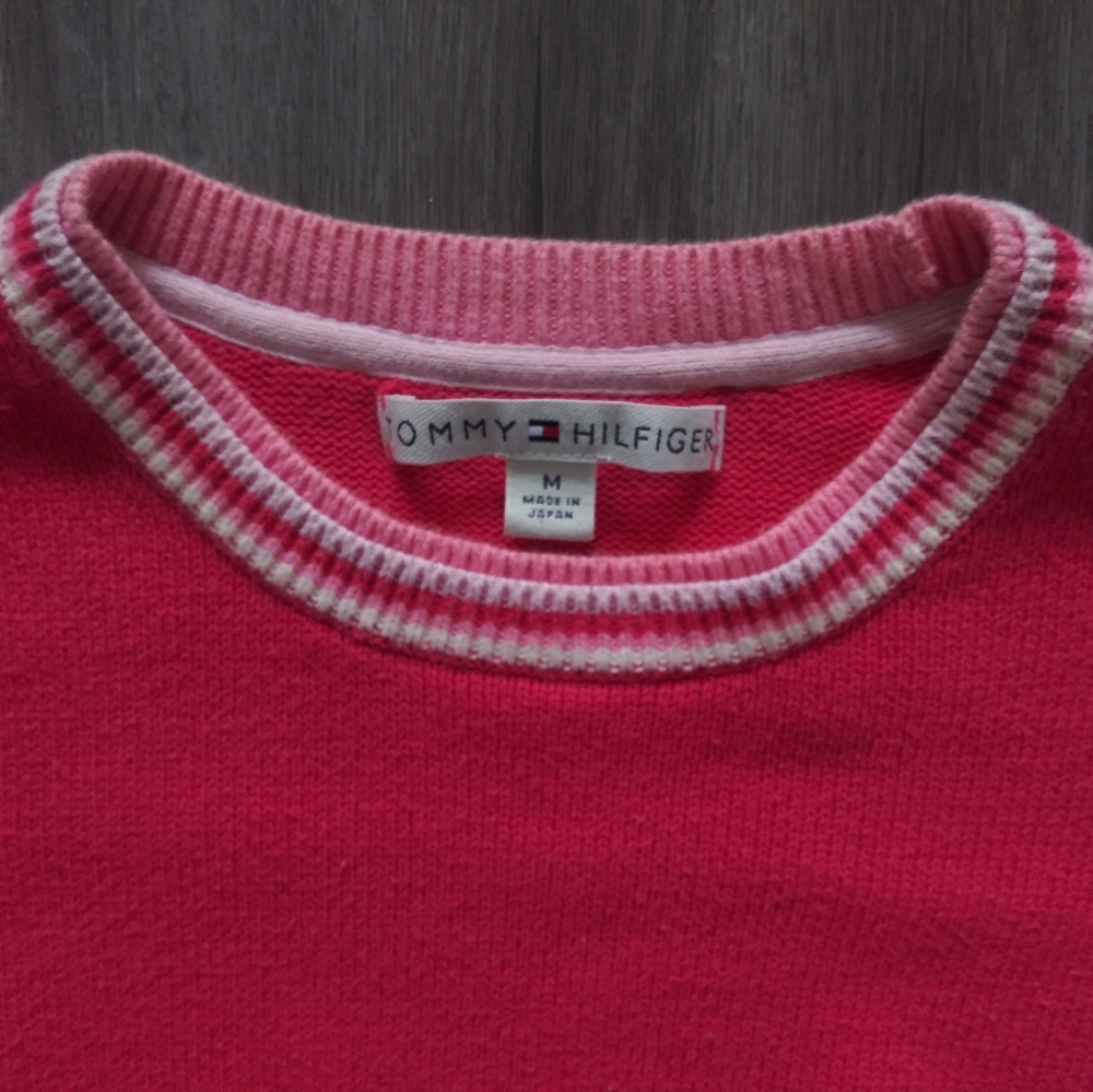 Tommy Hilfiger Pink Sweater